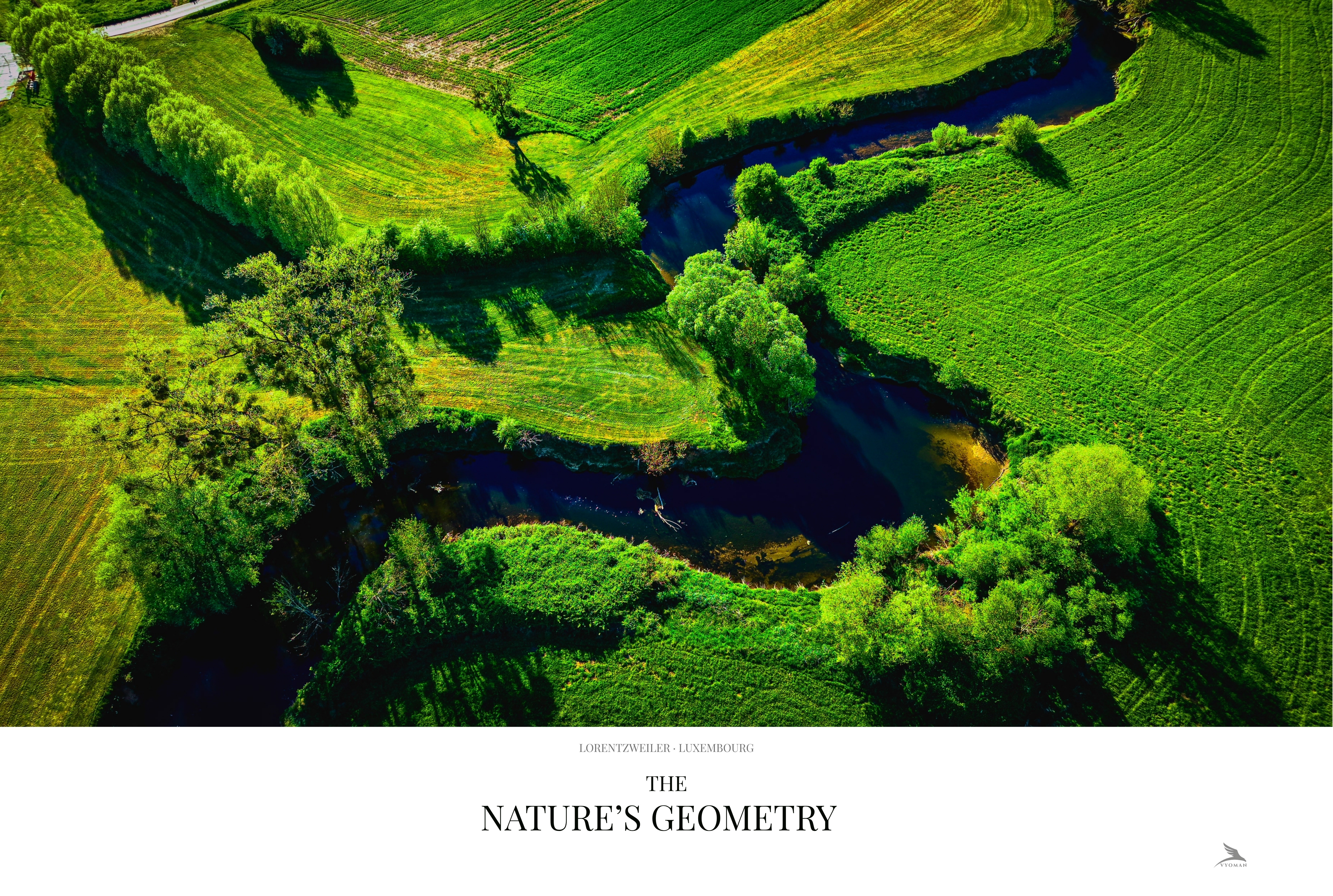 The Nature's Geometry — Landscape print