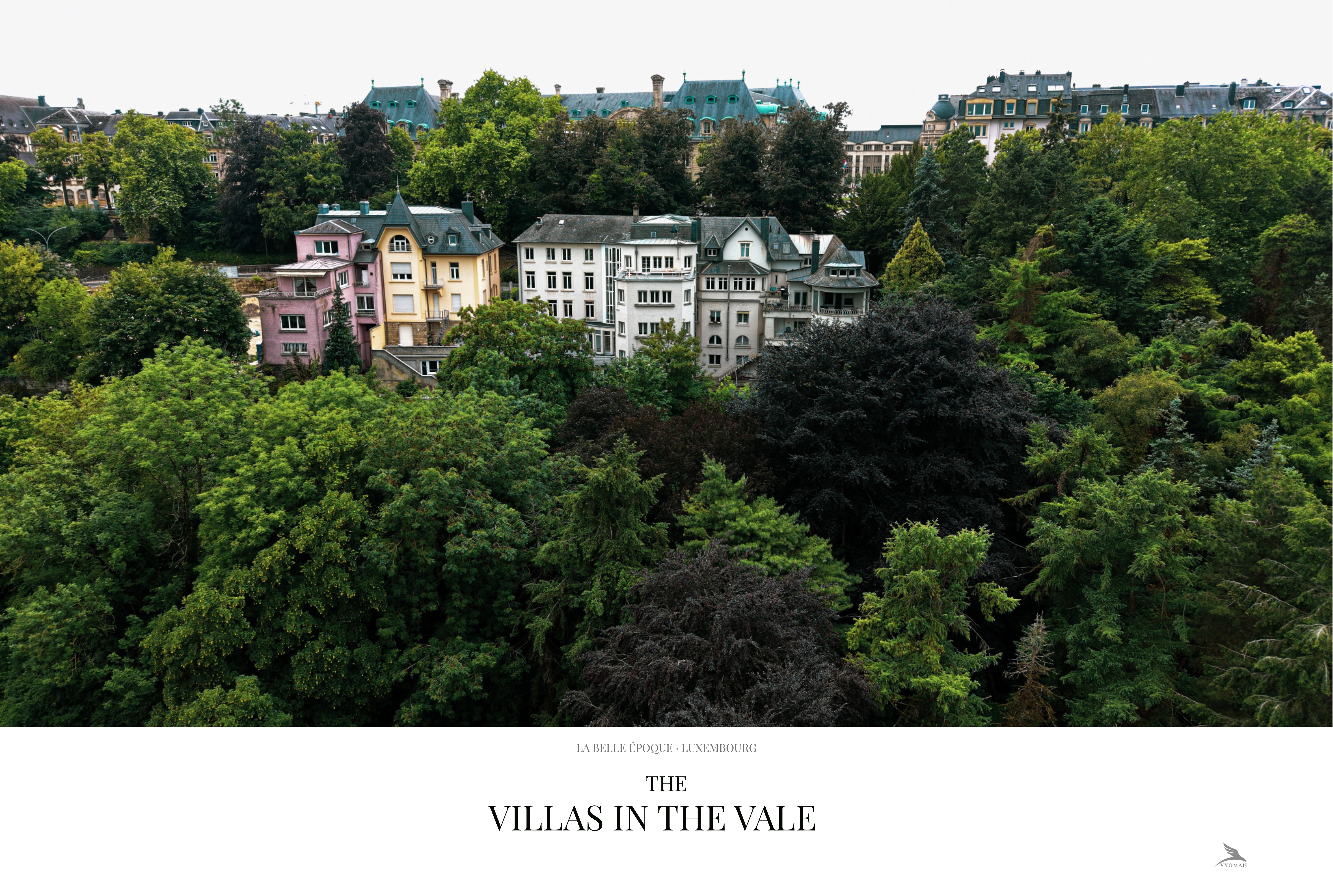 The Villas in the Vale — Landscape print