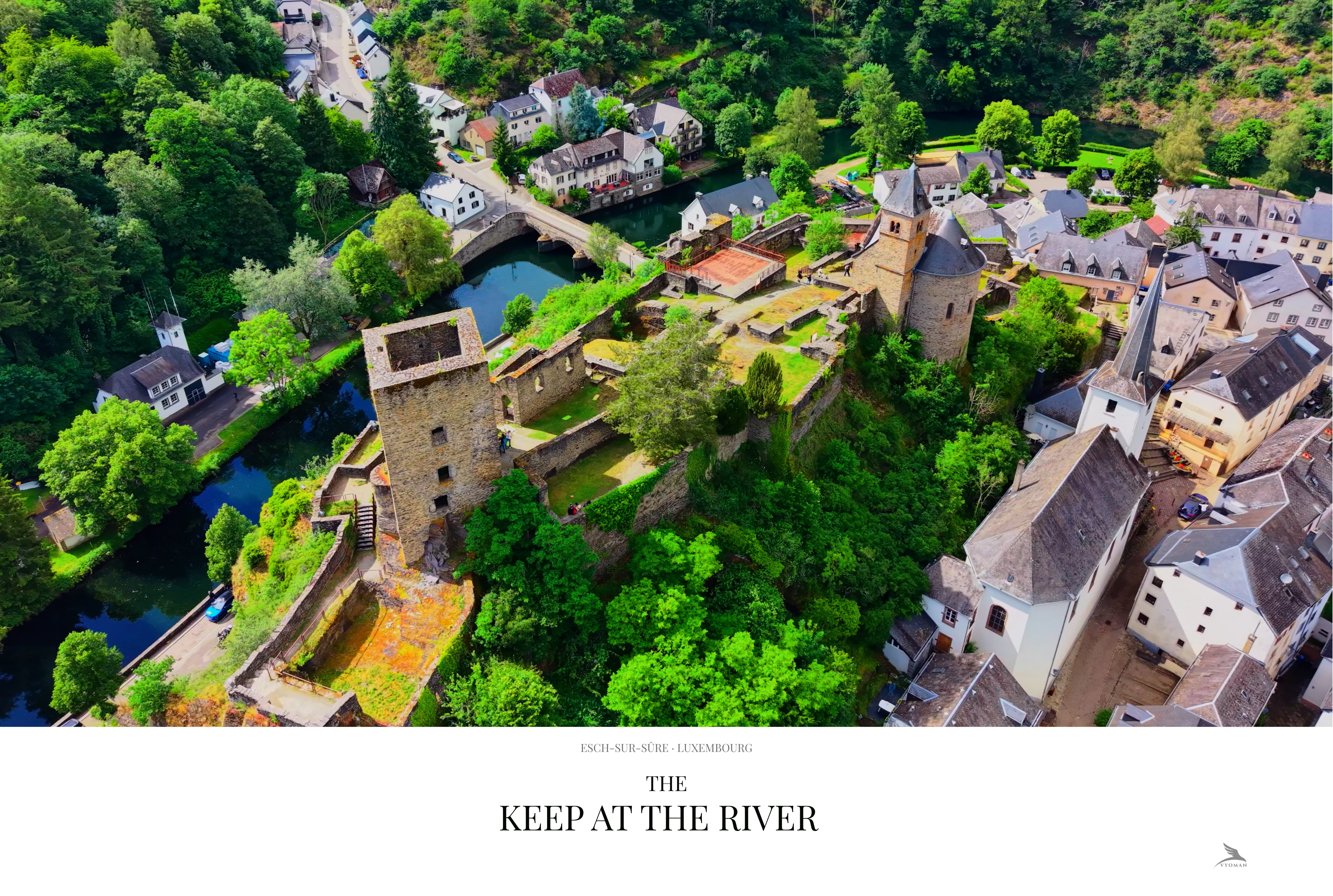The Keep at the River — Landscape print